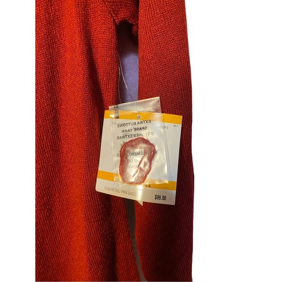 NWT Kasper women’s dark red turtleneck, sweater, dress size small - Picture 5 of 6